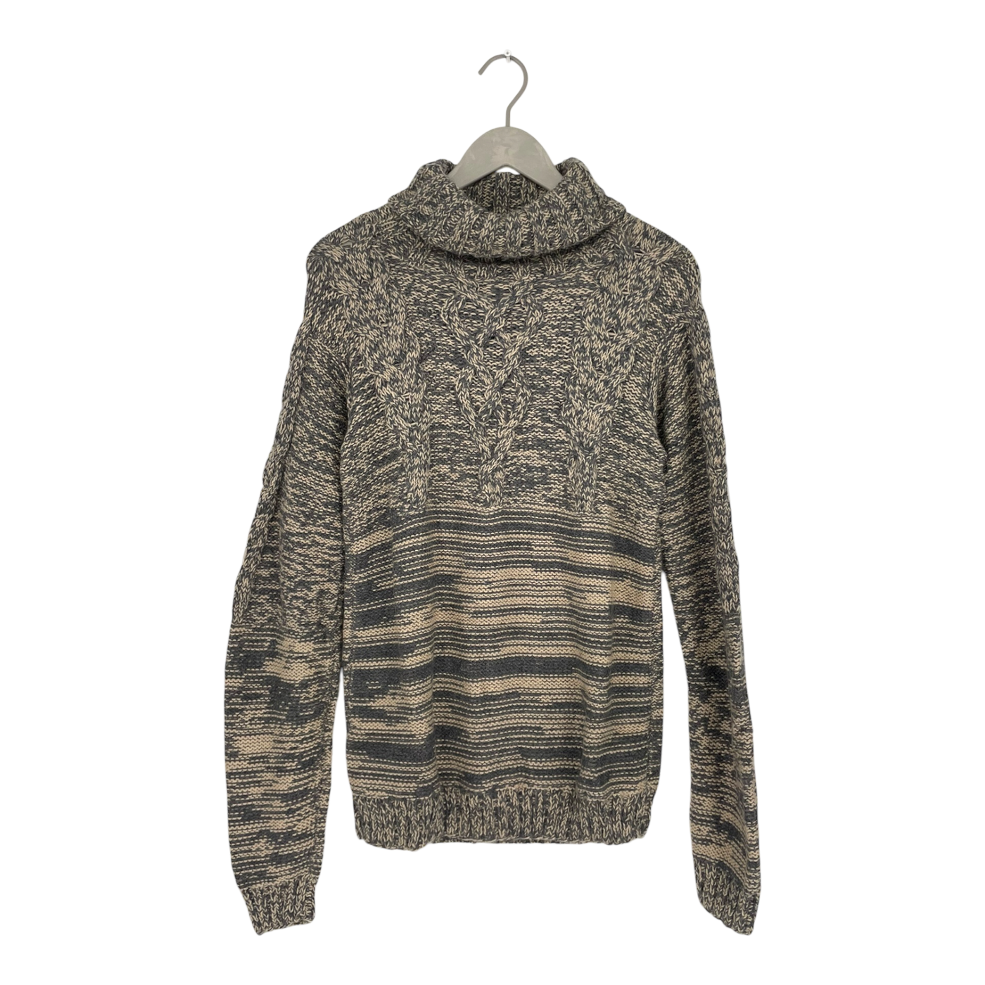 KARINFRAIDENRAIJ knitted susana sweater, beige/grey | woman L