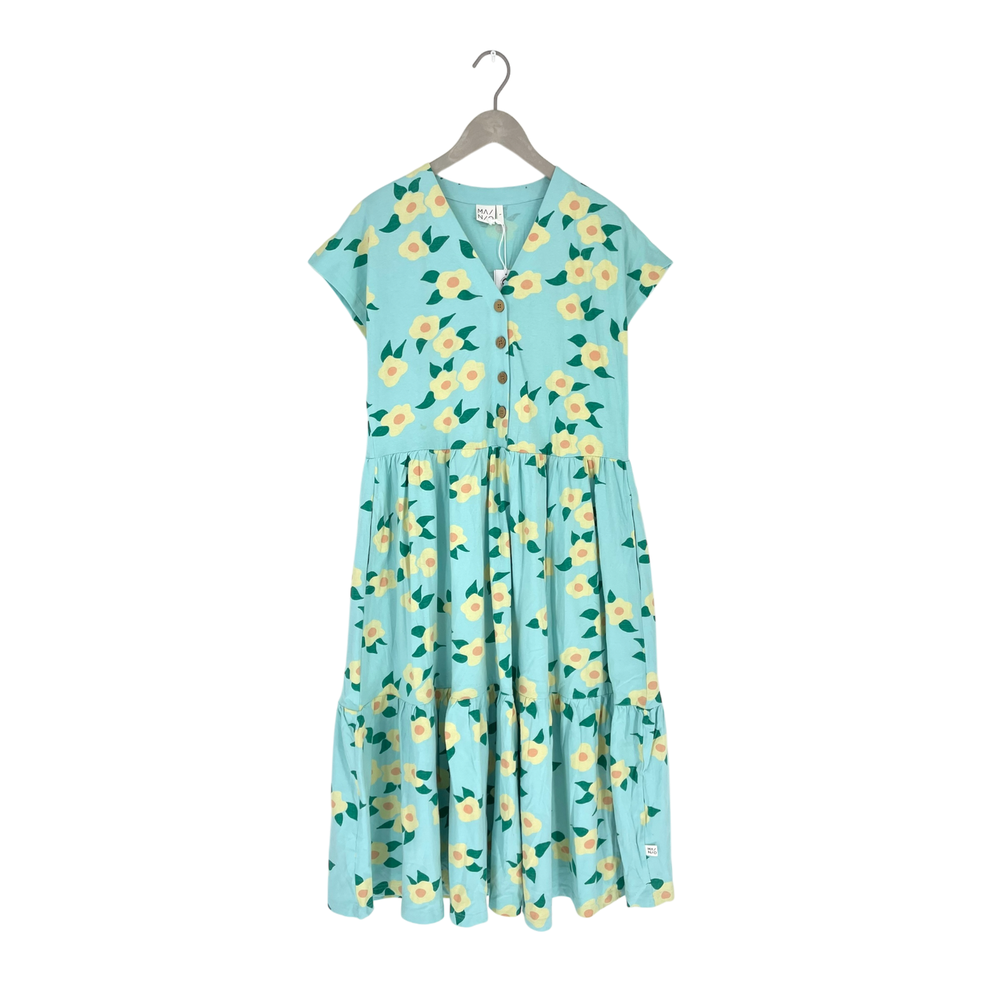 Mainio button dress, midsummer rose | woman L