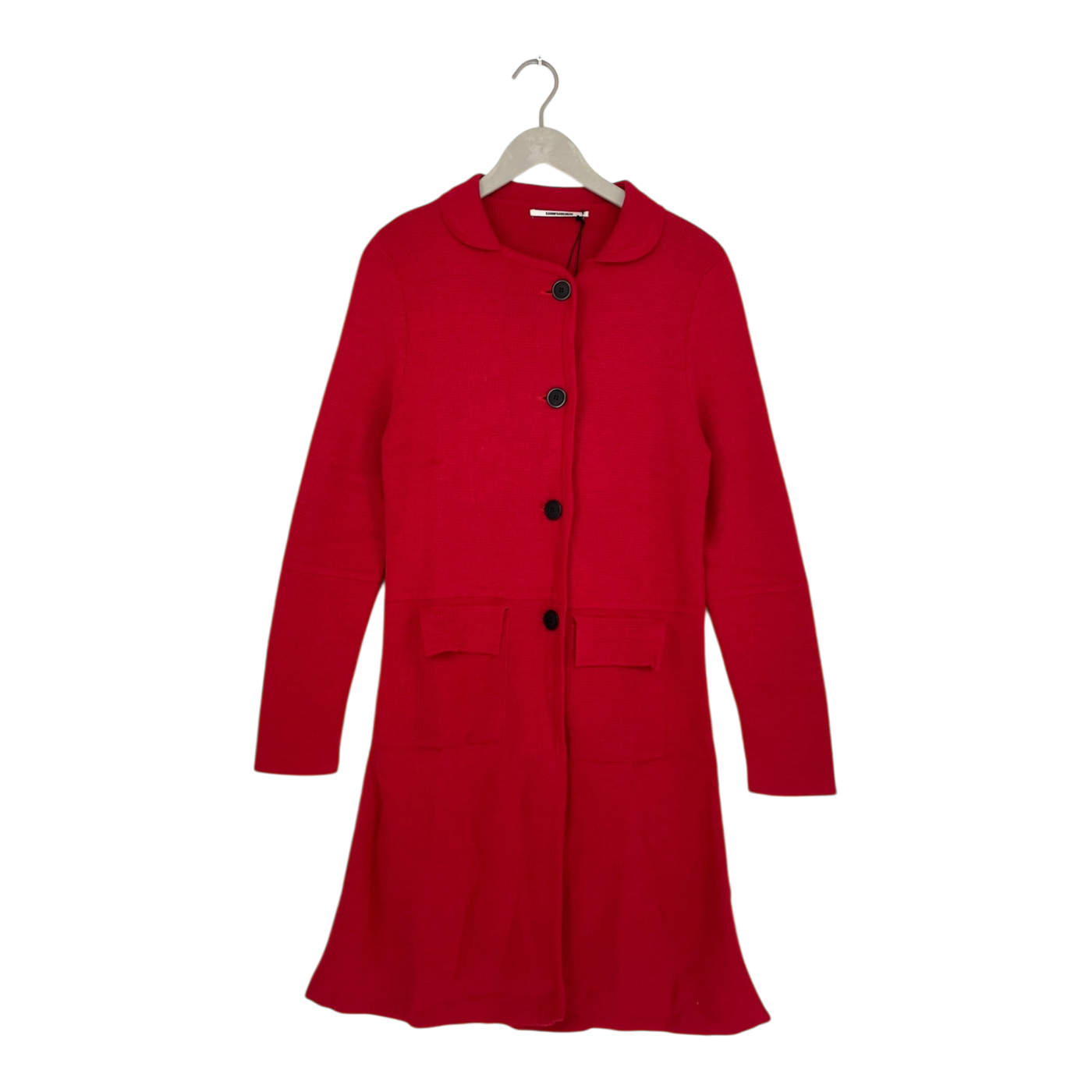 KARINFRAIDENRAIJ heidi knit cardigan, red | woman S