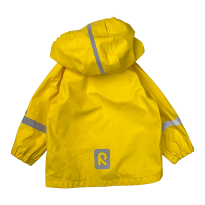 Reima tihku rain jacket, yellow | 74cm