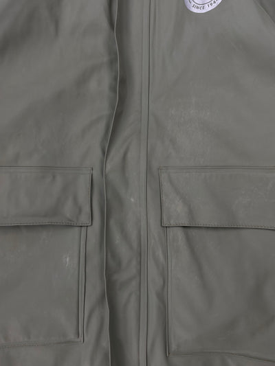 Reima rain jacket, brown/grey | 140cm