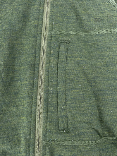 Reima mahti wool zip sweater, forest green | 134cm