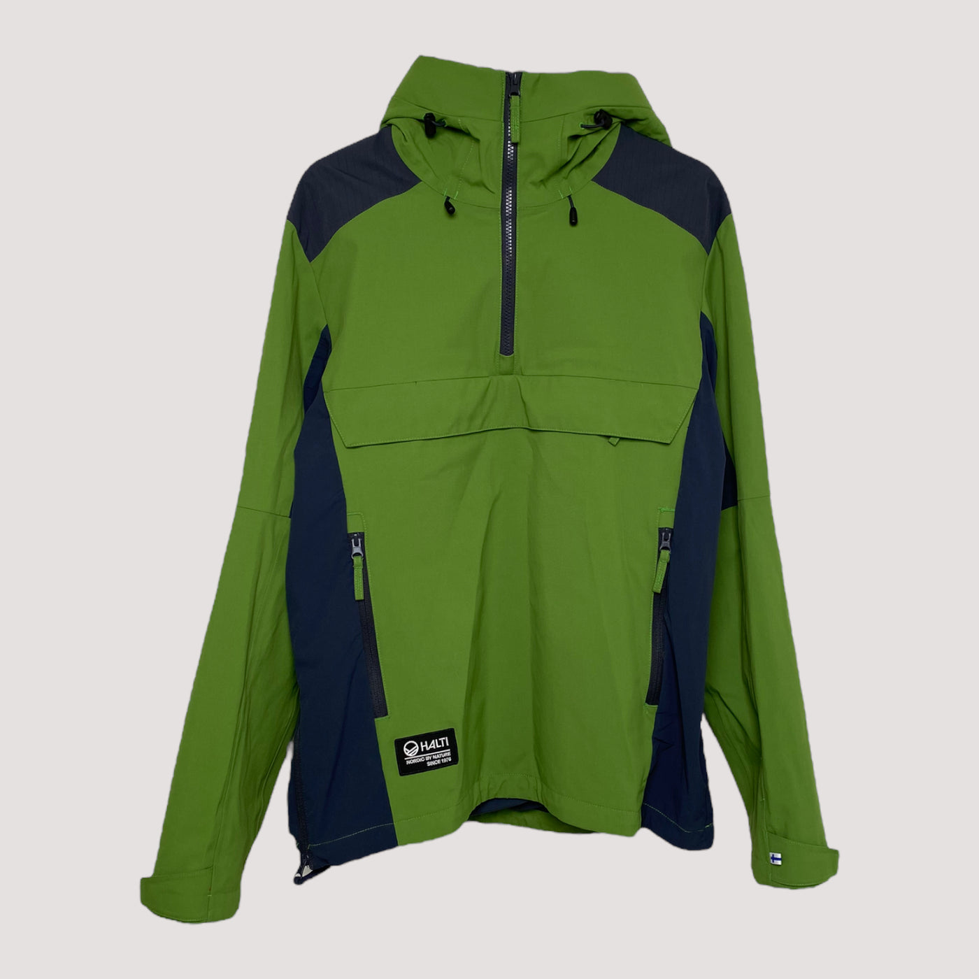 hiker hybrid anorak, green | men M