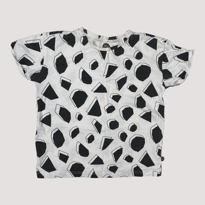 Mainio t-shirt, black/white | 122/128cm