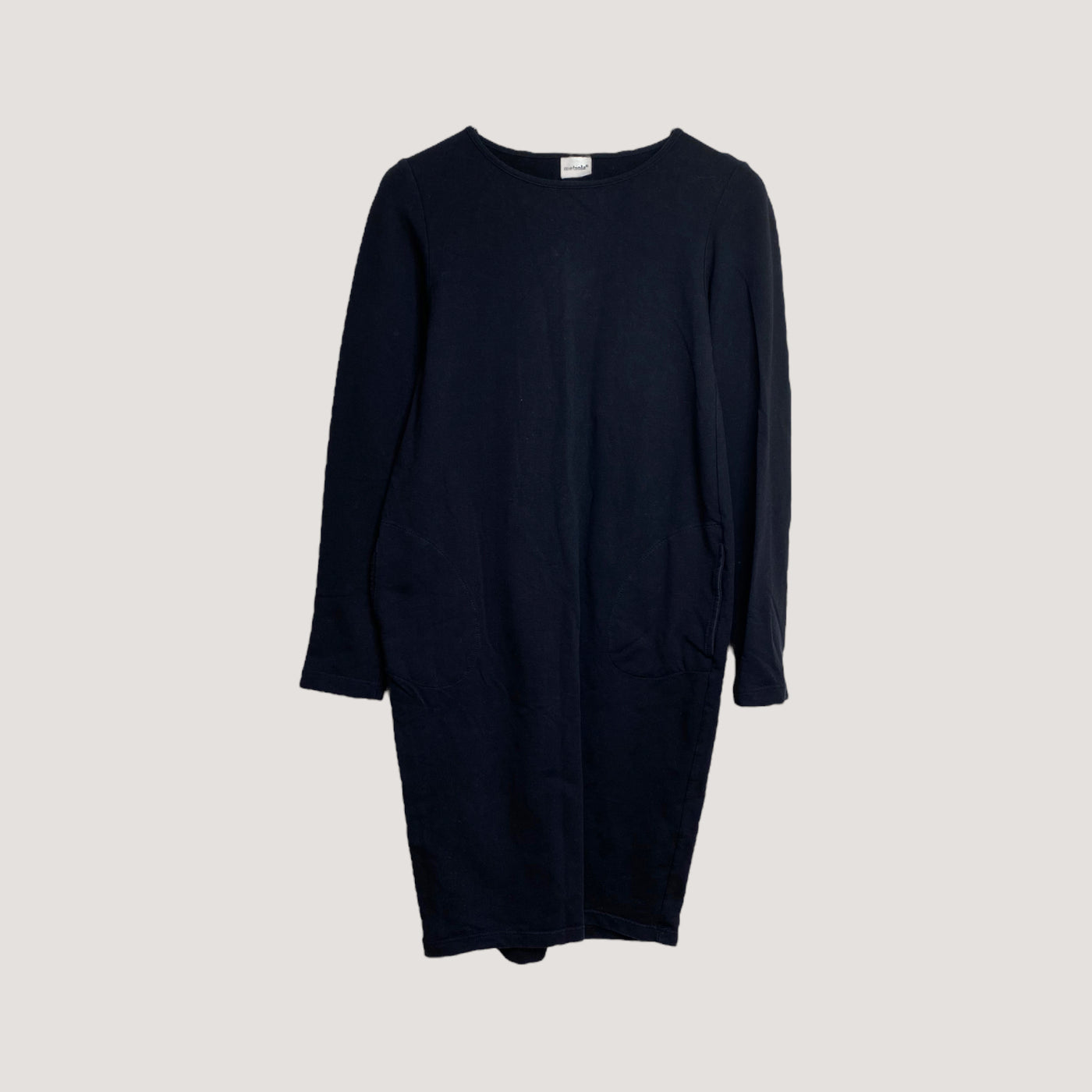 Metsola sweat dress, black | 158/164cm