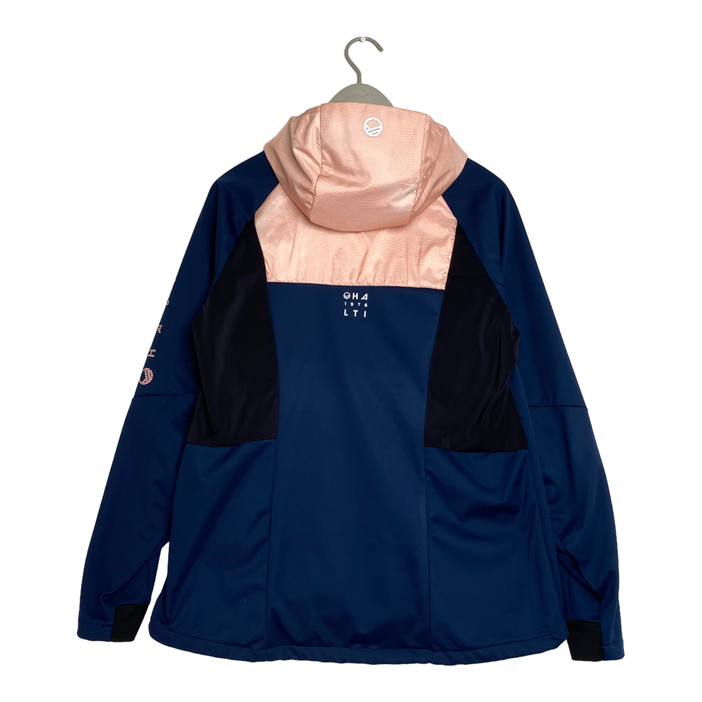 Halti cross country ski jacket, pink/midnight blue | woman 40