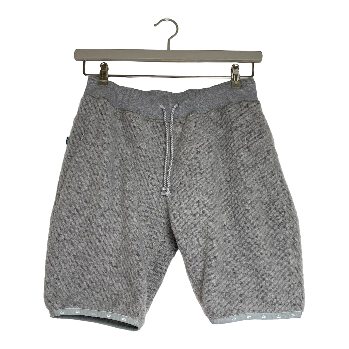 Varg wool shorts, cobbelstone grey | woman L