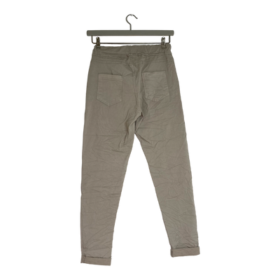 Bypias stretch joggers, beige | S/M