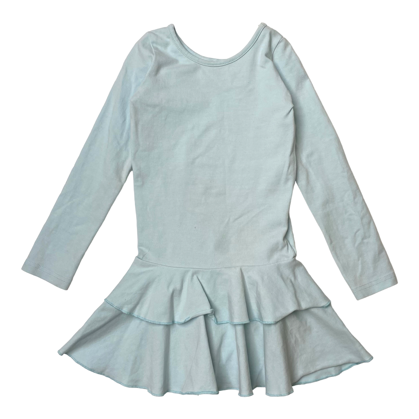 Gugguu frilla dress, sky blue | 92cm