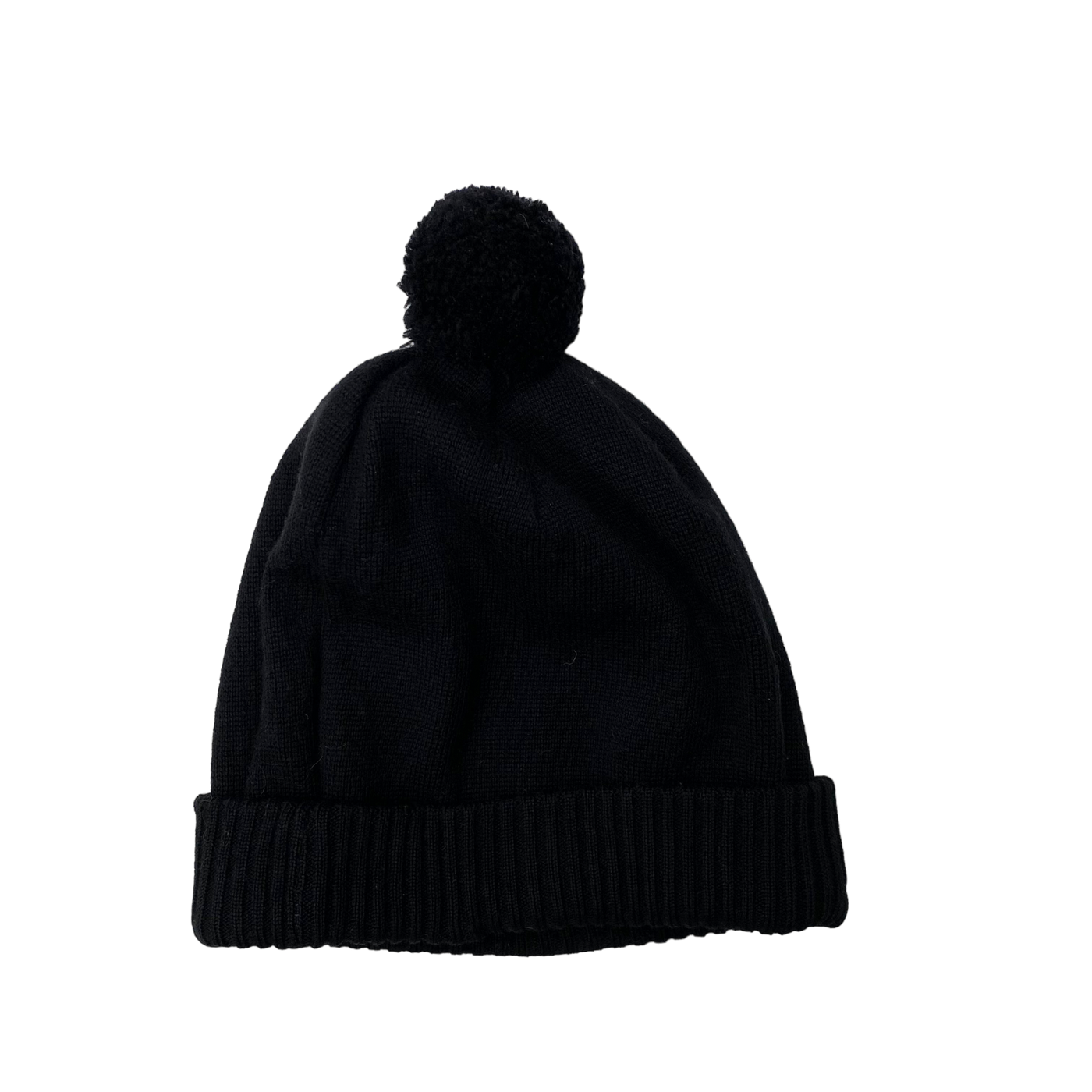 Papu merino wool pom beanie, black | woman M/L