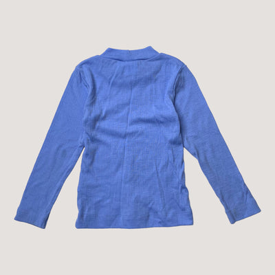 Mainio merino wool shirt, royal blue | 98/104cm