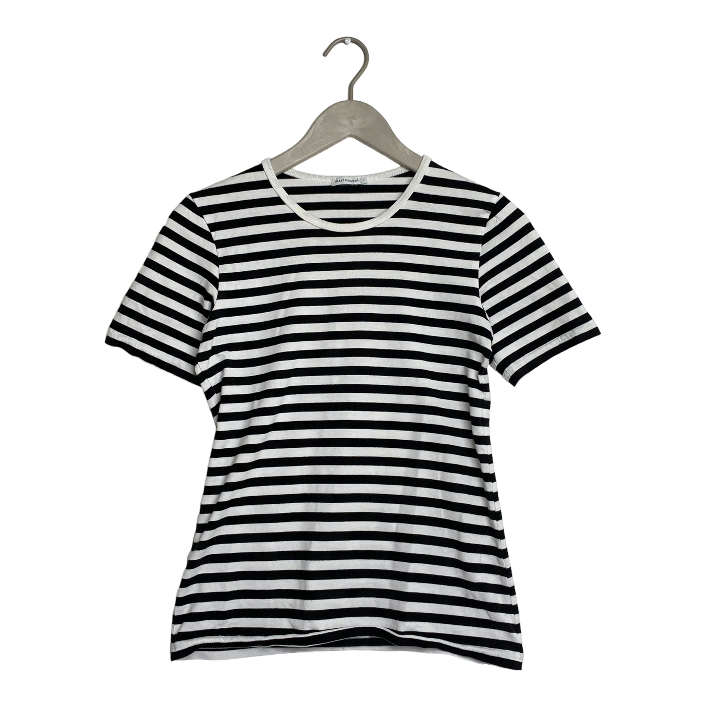 Marimekko stripe t-shirt, black and white | woman S