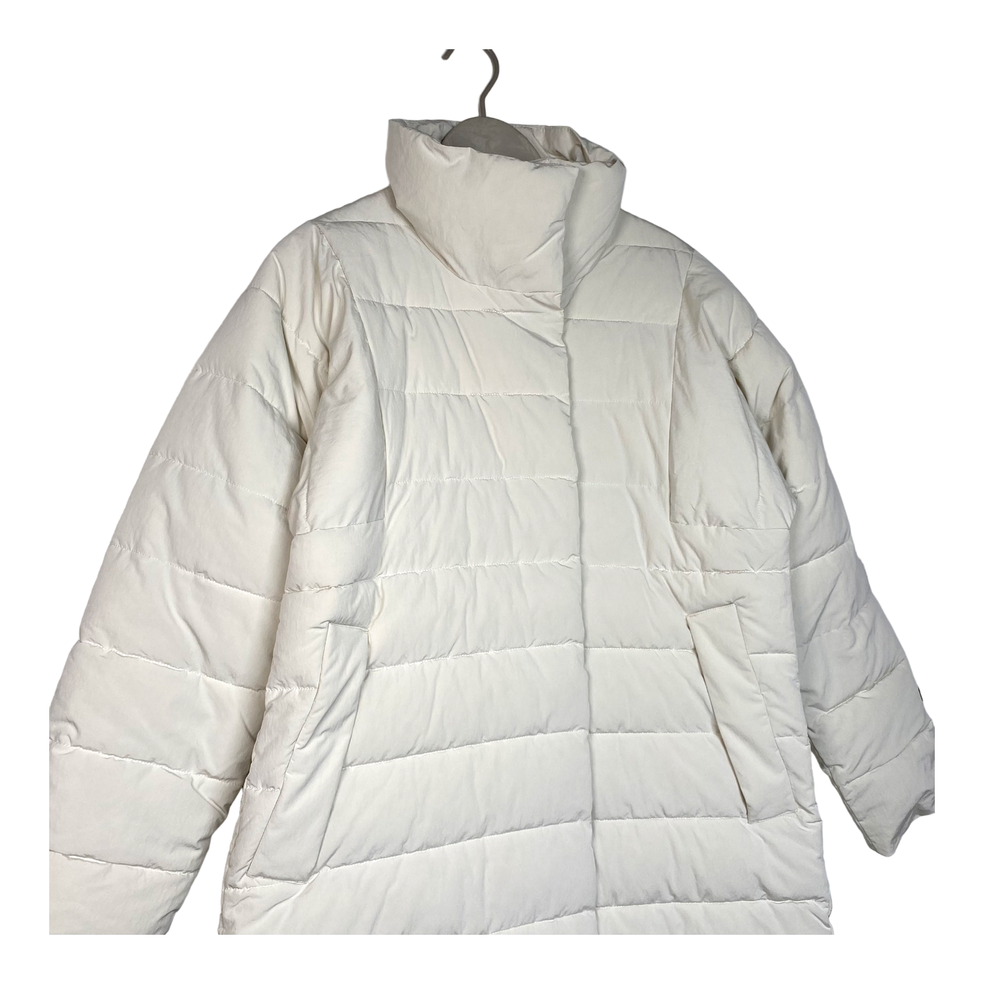 Didriksons julie padded coat, cream | woman 40