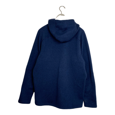 Haglöfs fleece hoodie, midnight blue | man XL