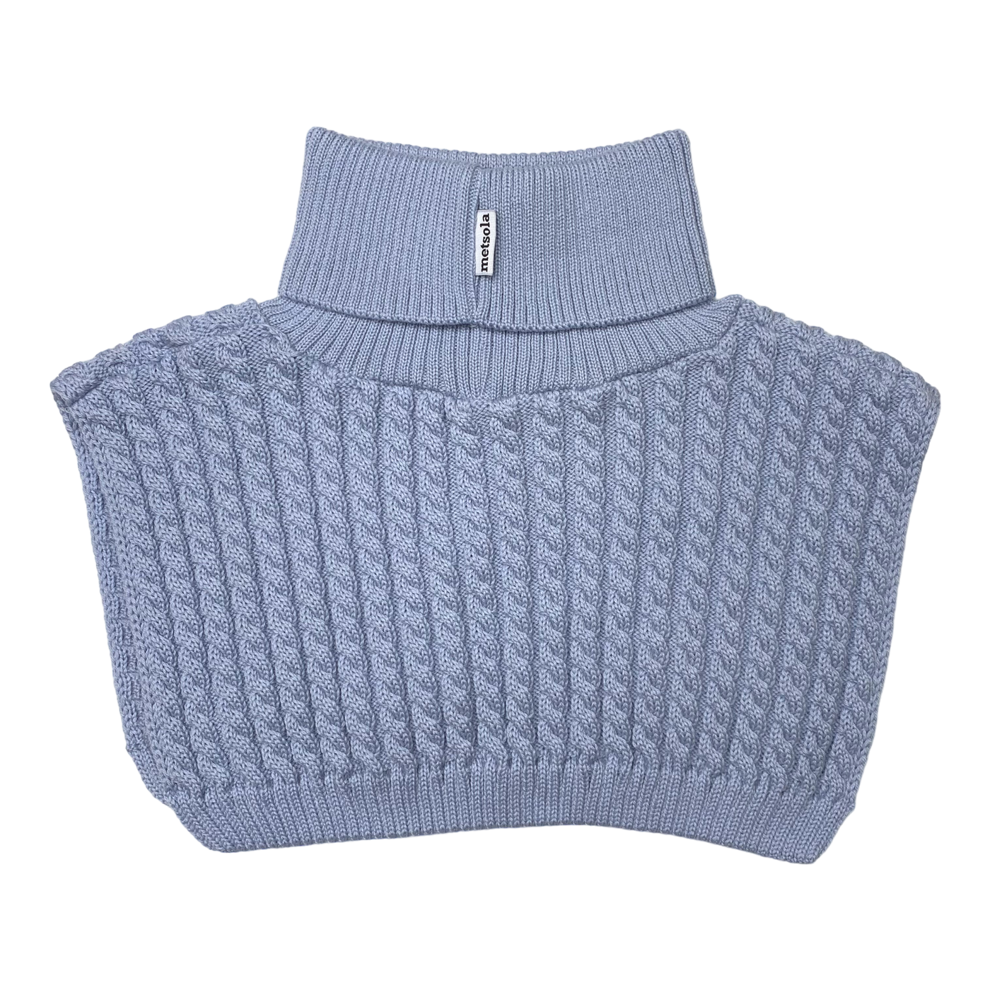 Metsola wool neck warmer, baby blue | Adults