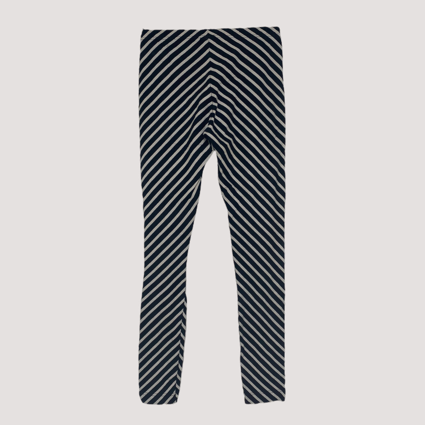 stripe leggings, white/black | woman S