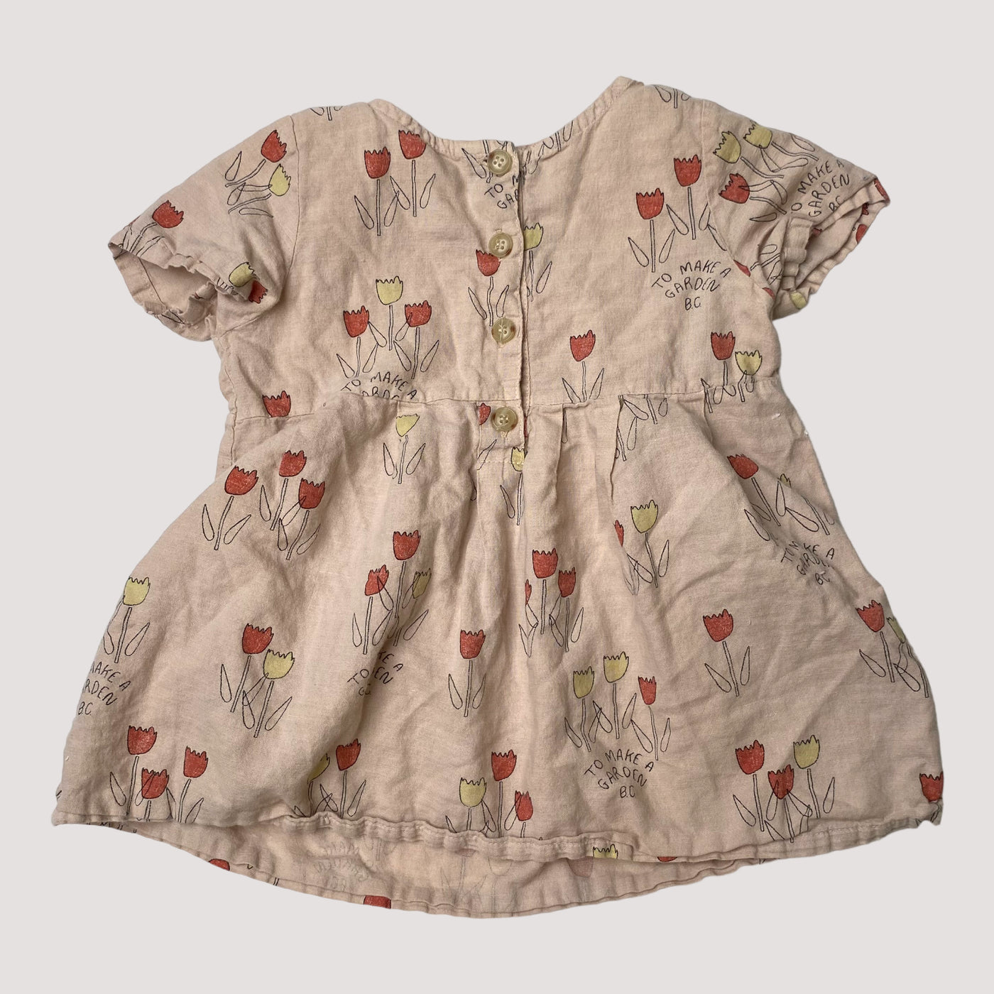 woven dress, to make a garden | 80cm