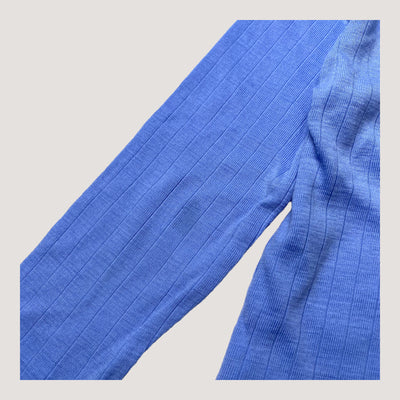 Mainio merino wool shirt, royal blue | 98/104cm