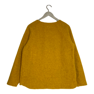 Varg fårö wool sweater, gold | woman L
