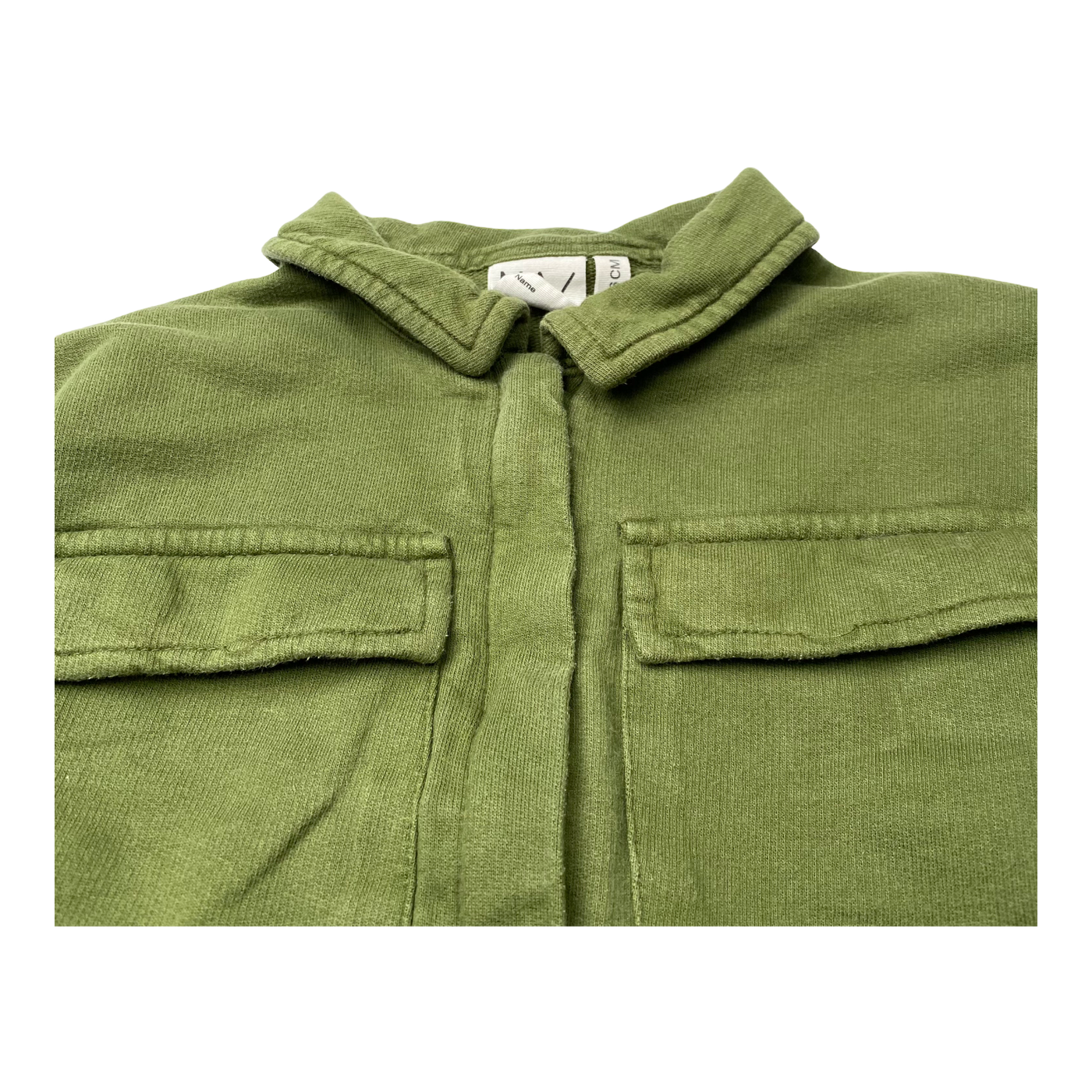 Mainio sweat jacket, olive | 110/116cm