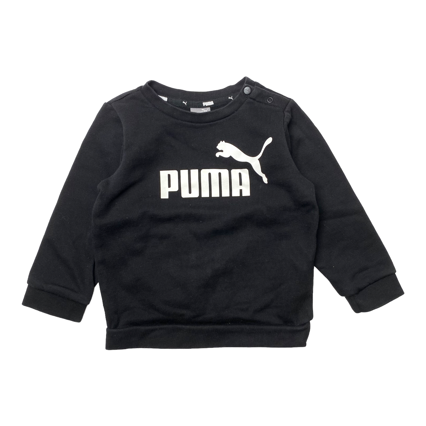Puma sweat shirt, black | 86cm