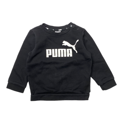Puma sweat shirt, black | 86cm
