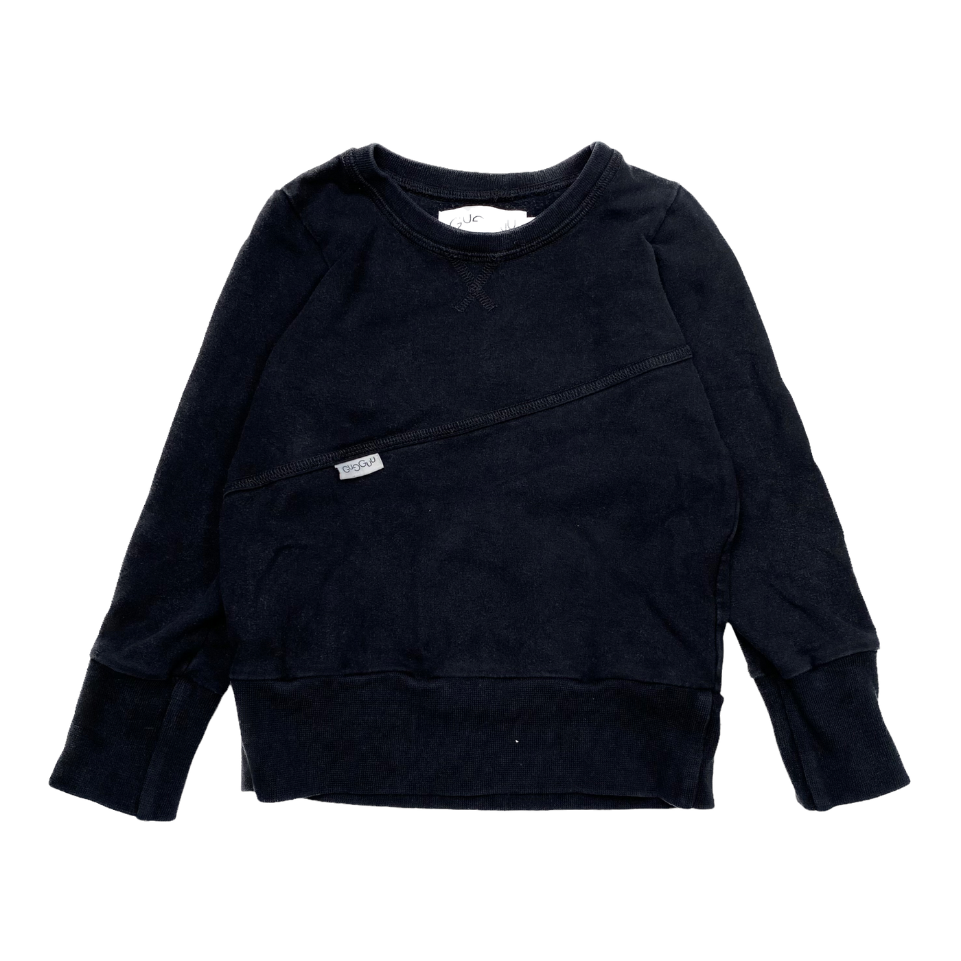 Gugguu sweatshirt, black| 110cm