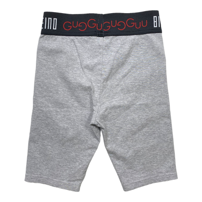 Gugguu x Billebeino biker shorts, grey | 104cm