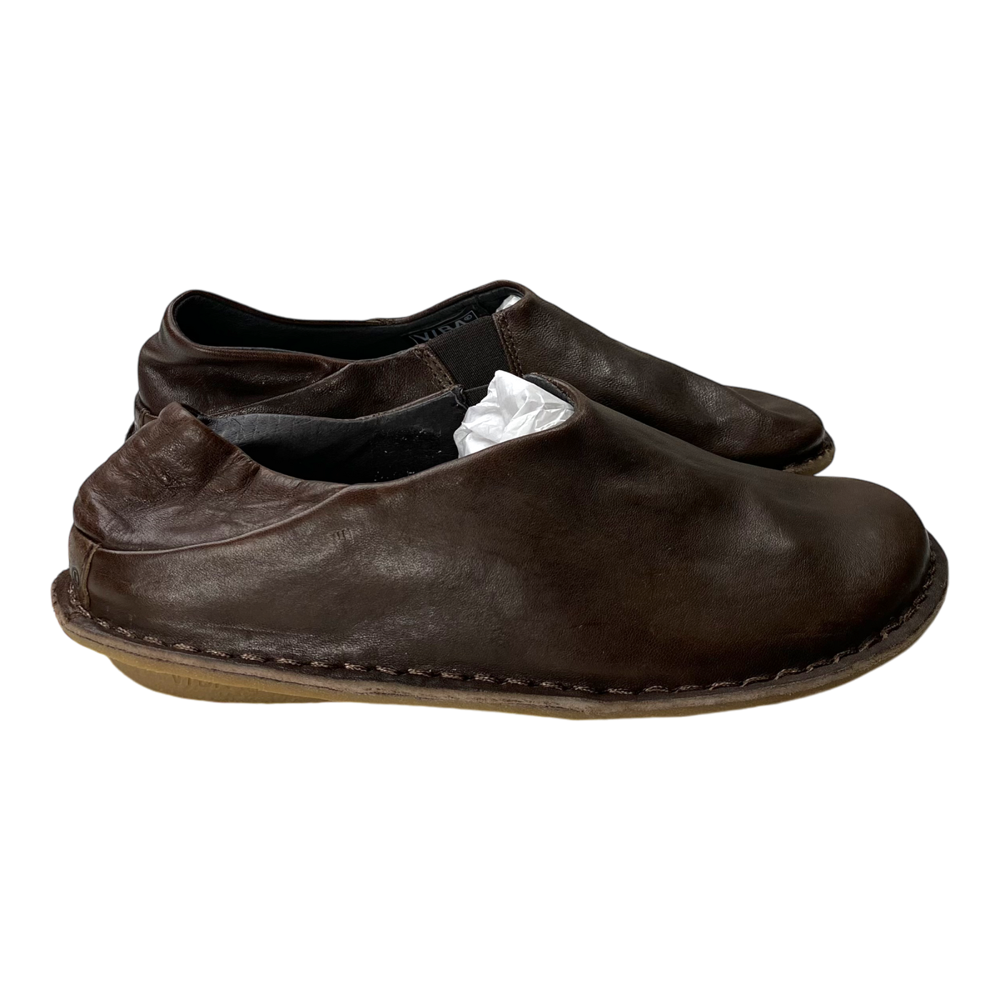 VIBAe Zuma leather shoes, cocoa brown | 38