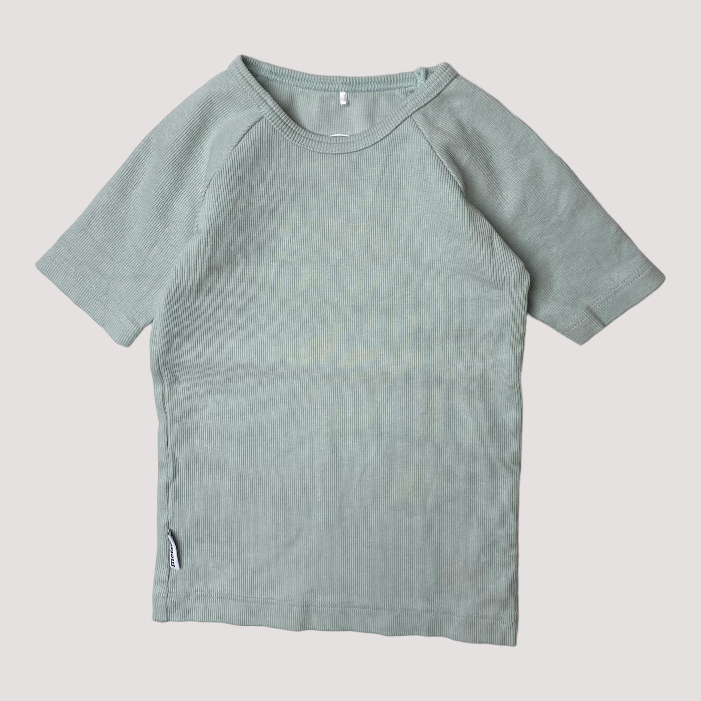 rib t-shirt, pistachio | 104cm