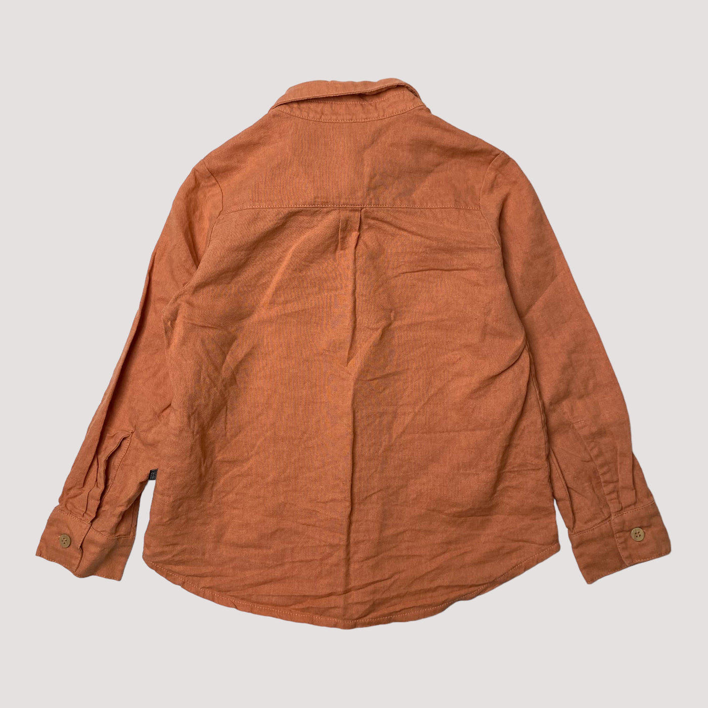 Kaiko linen shirt, peach | 86/92cm