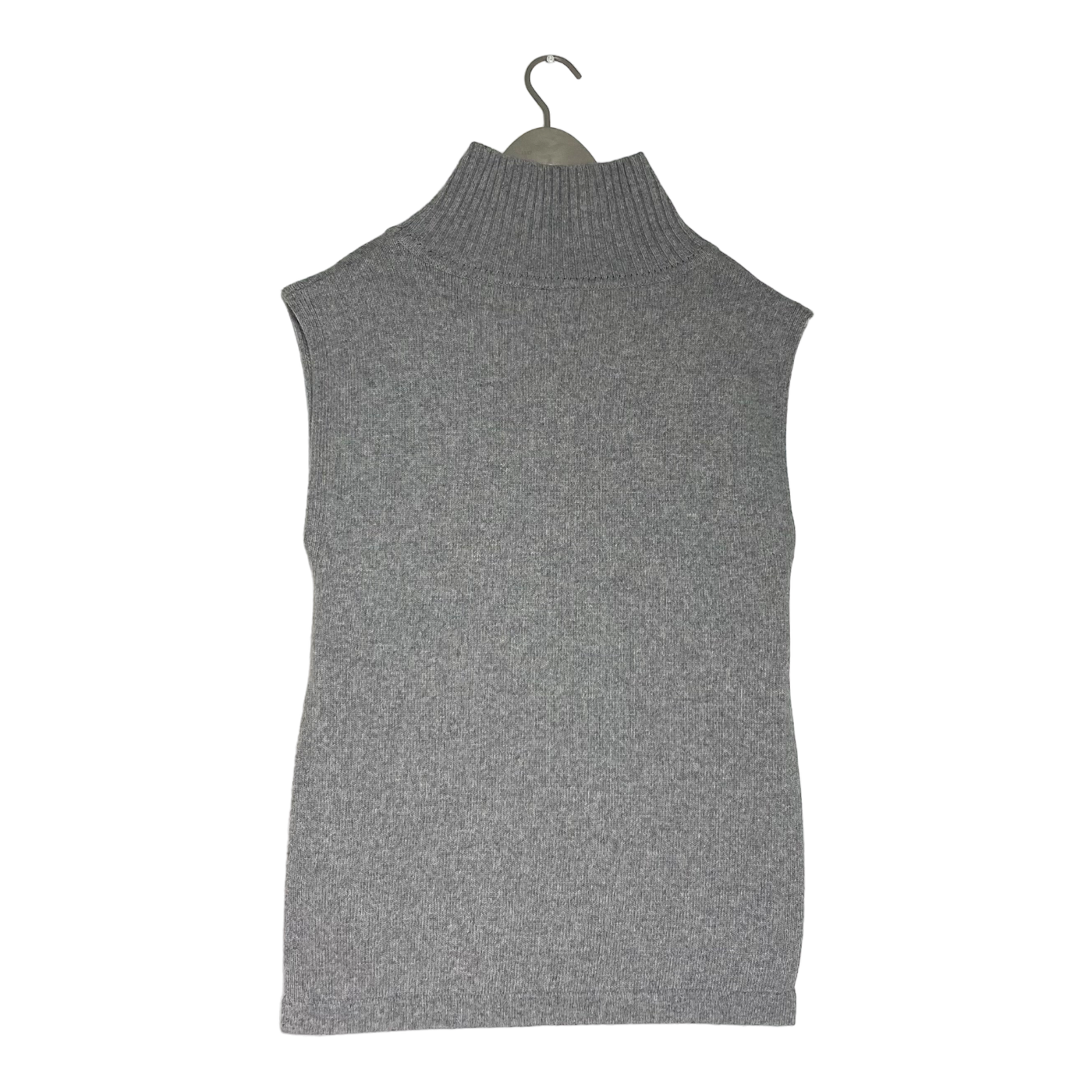Papu chunky turtle vest, melange grey | woman XS/S