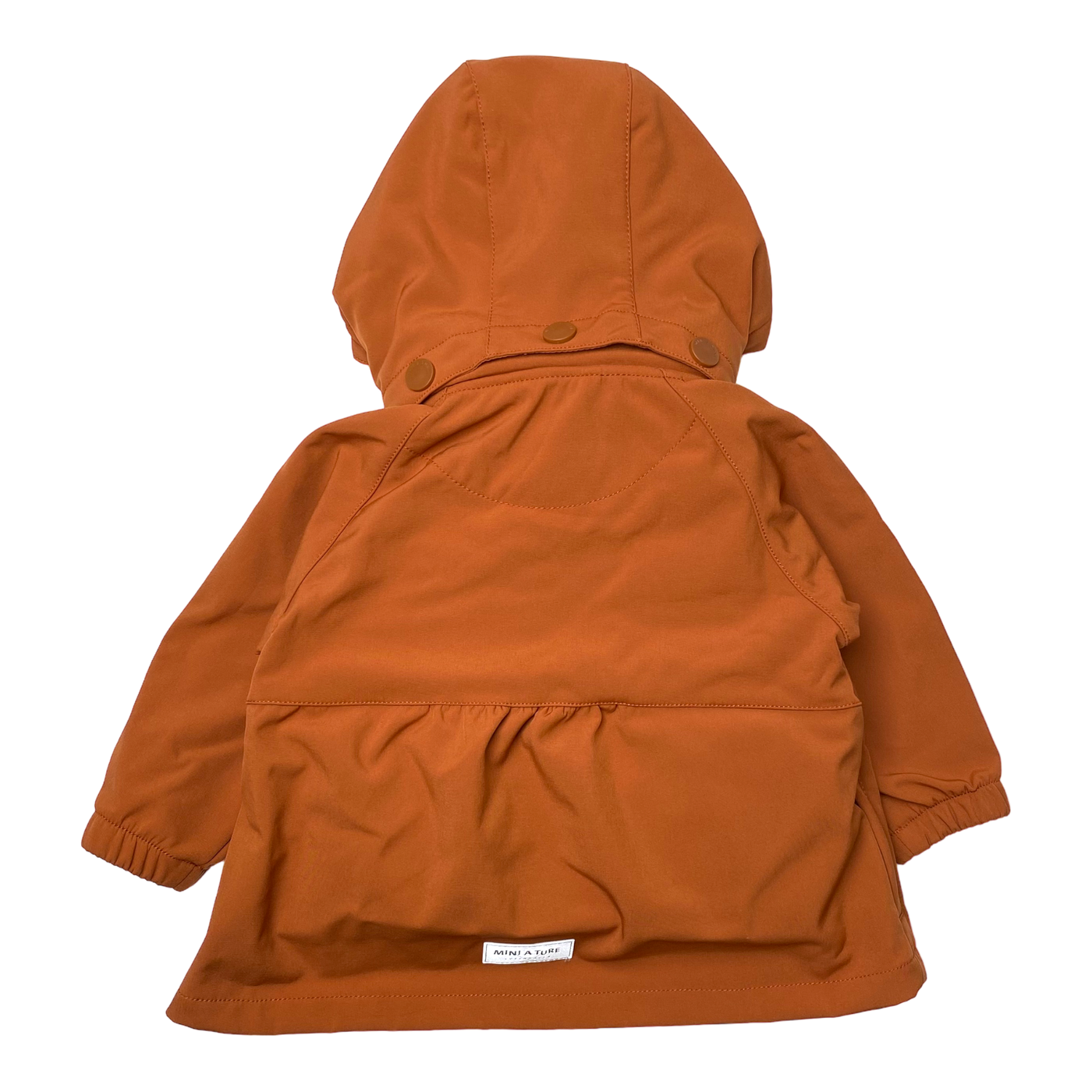 Mini A Ture briddi winter softshell jacket, ginger bread brown | 80cm