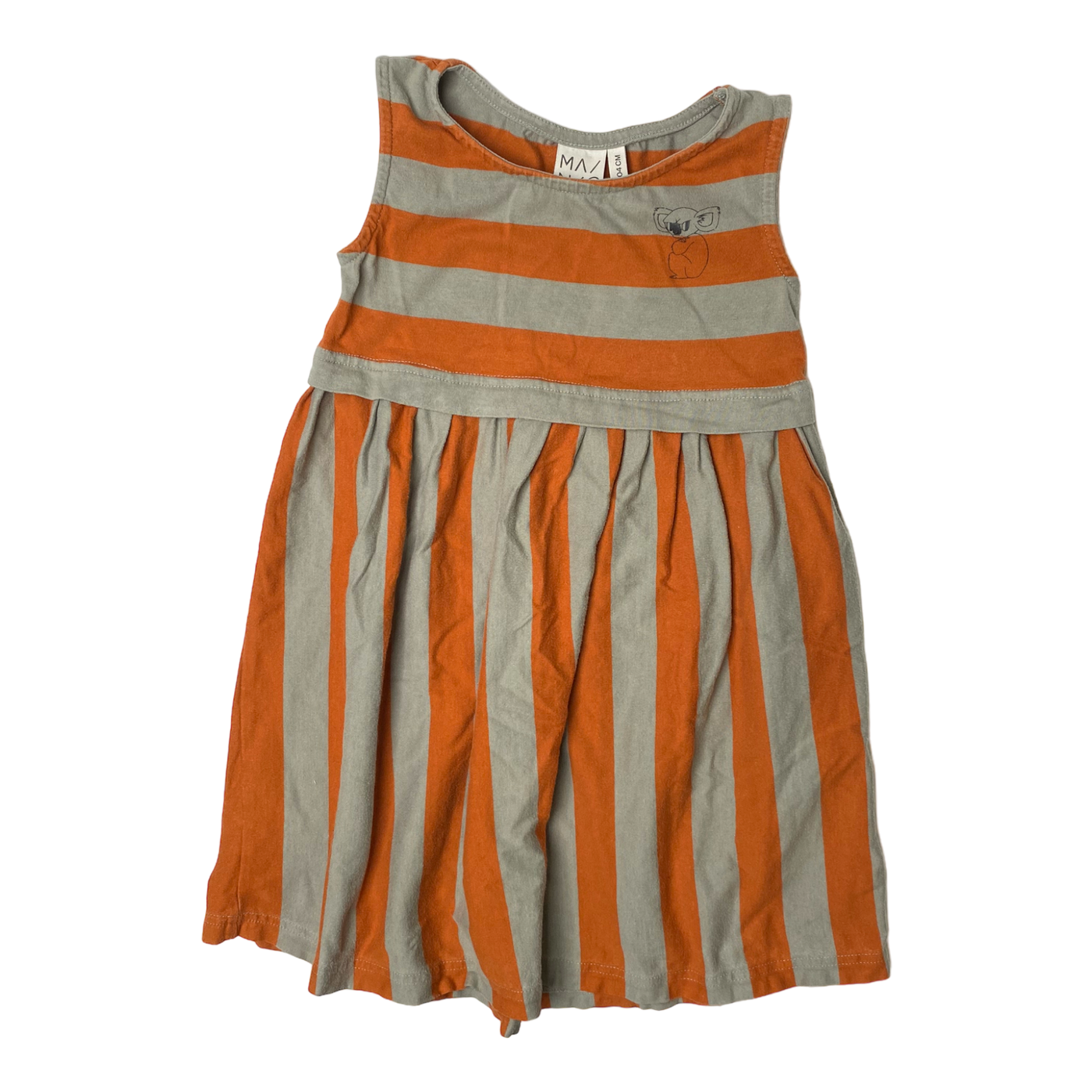 Mainio dress, stripe | 98/104cm