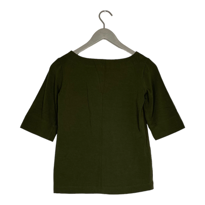 Ommellinen shirt, hunter green | woman XS