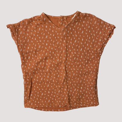 muslin shirt, vintage leaf | 110/116cm