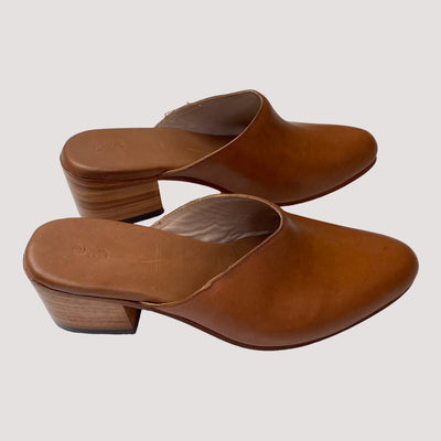 Fabiola mule, cognac | 40