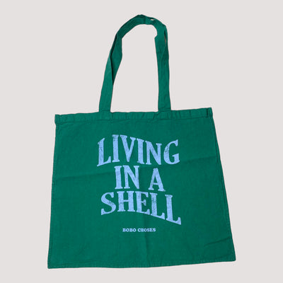Bobo Choses tote bag, living in a shell | one size