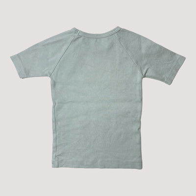 rib t-shirt, pistachio | 104cm