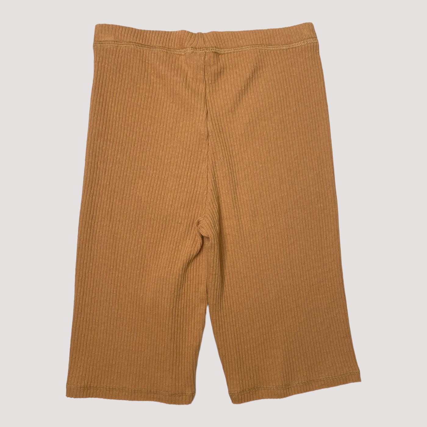 rib shorts, caramel | 122/128cm