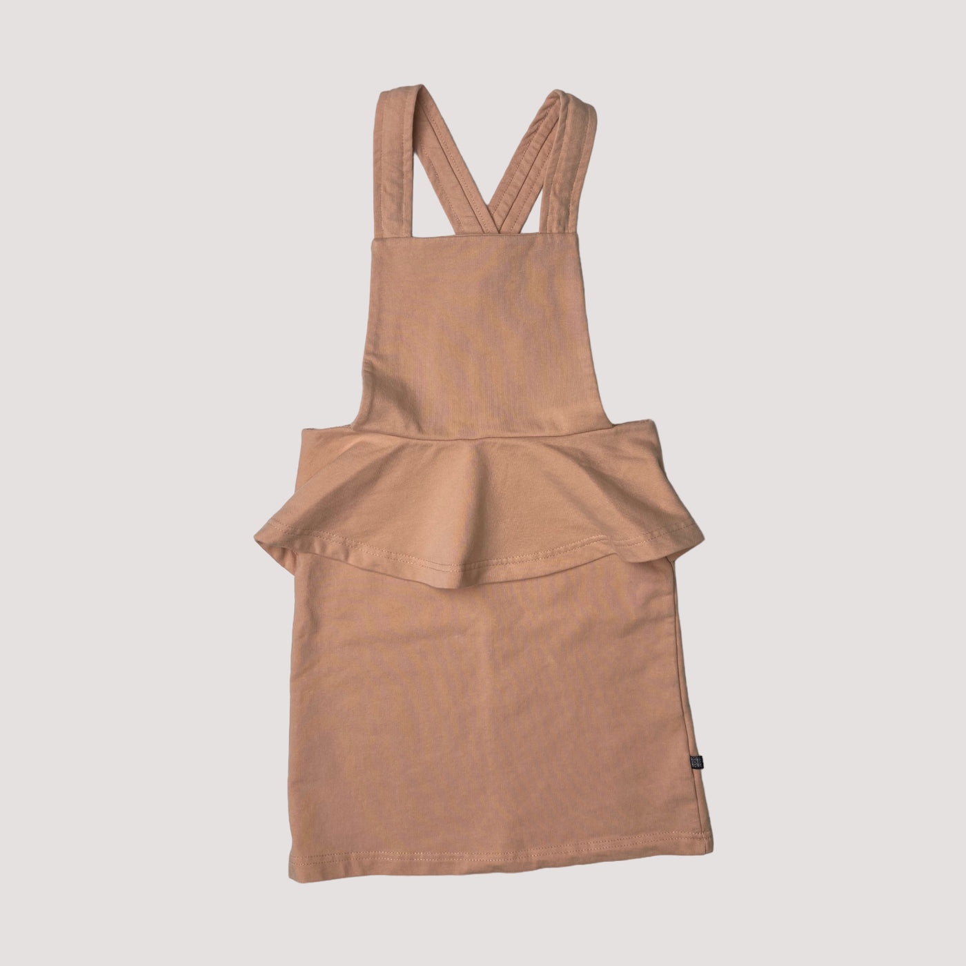 Kaiko sweat dress, peach | 122/128cm
