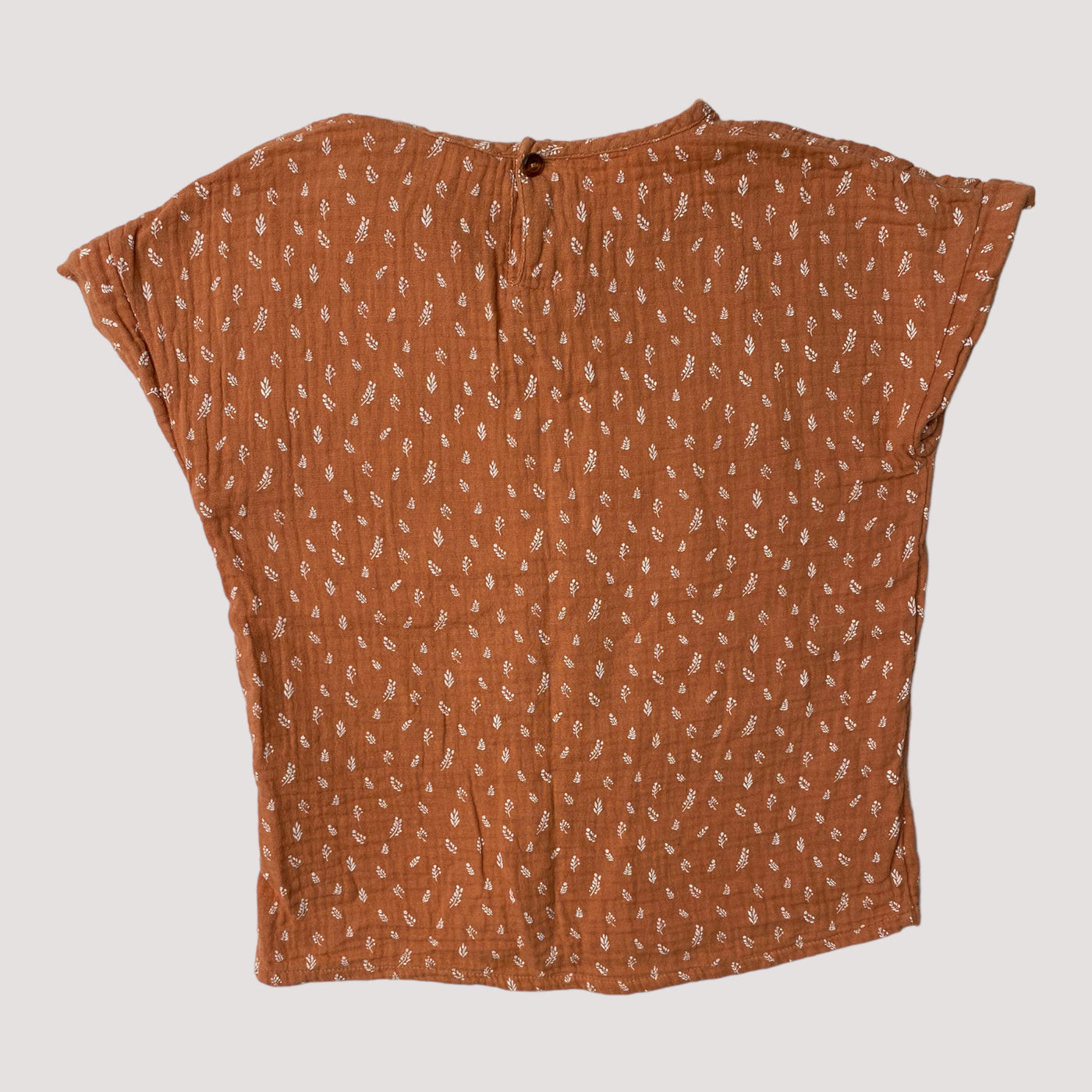 muslin shirt, vintage leaf | 110/116cm