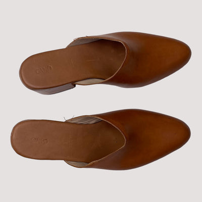 Fabiola mule, cognac | 40