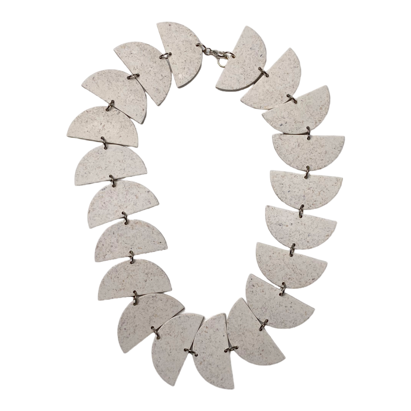 Papu beans necklace, ivory | onesize