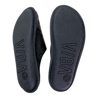 VIBAe Roma leather slippers, preto black | 42