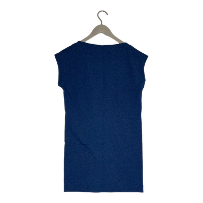 Ommellinen t-shirt tunic, royal blue | woman XS