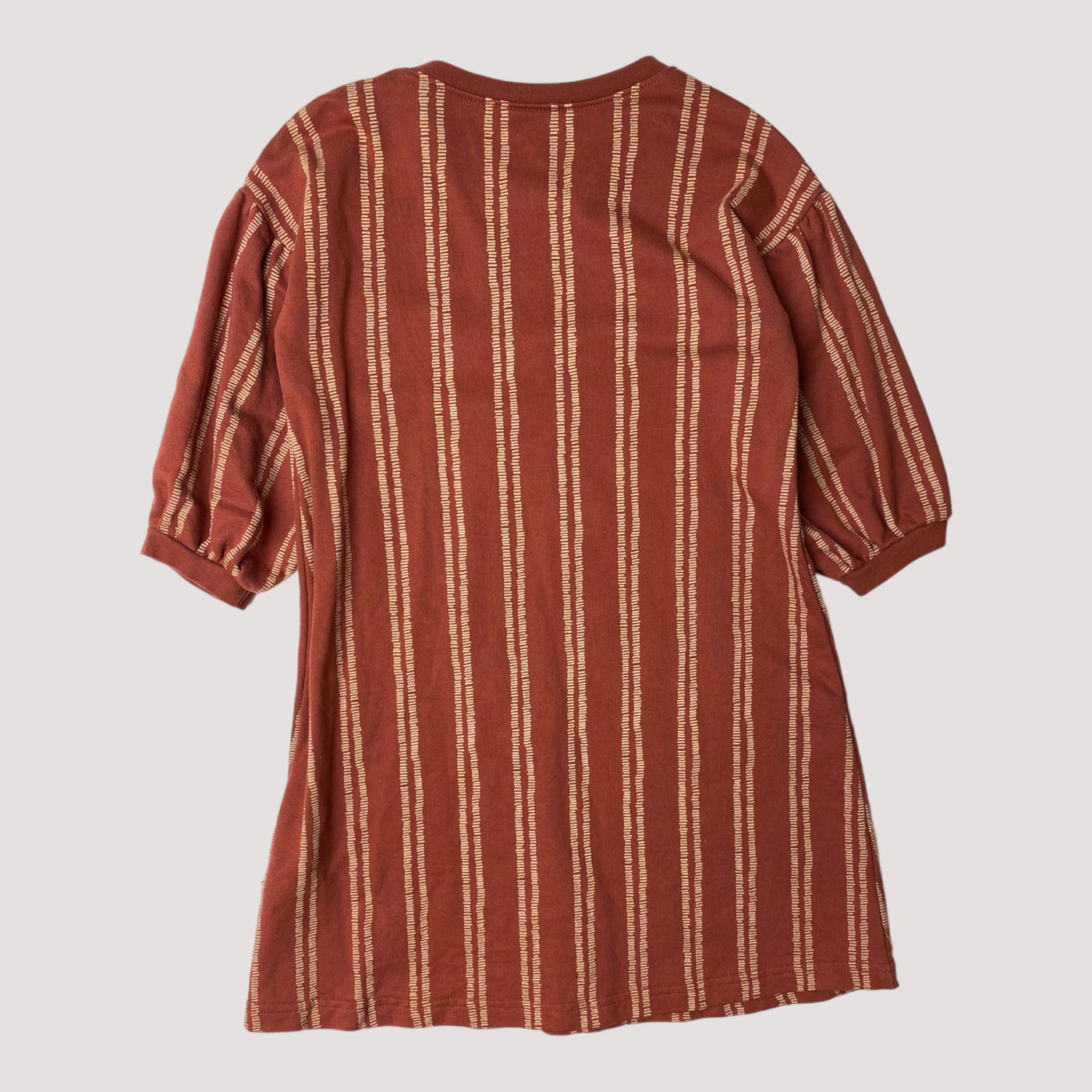 sweat dress, rust | 122/128cm