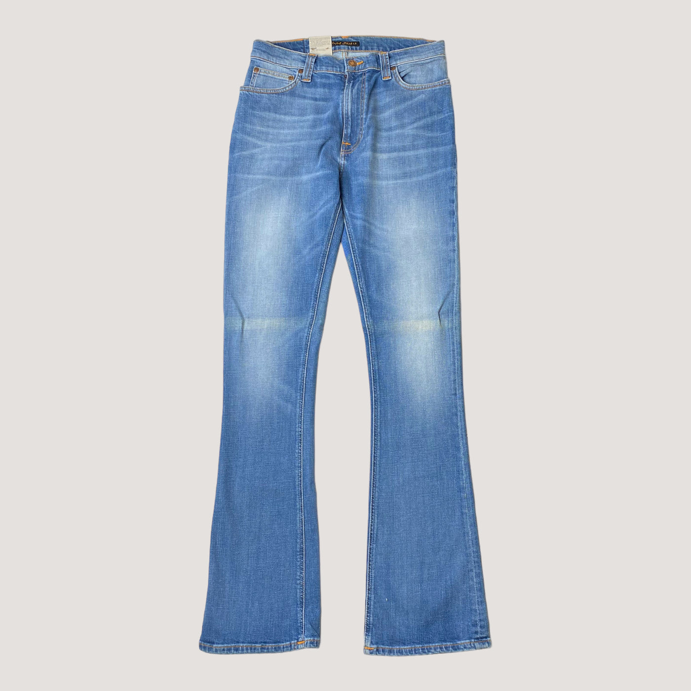 Nudie Jeans bootcut jeans, light denim | women 33W/34L