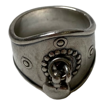 Kalevala Koru heart ring, silver