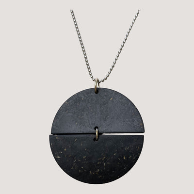 Papu beans necklace, black